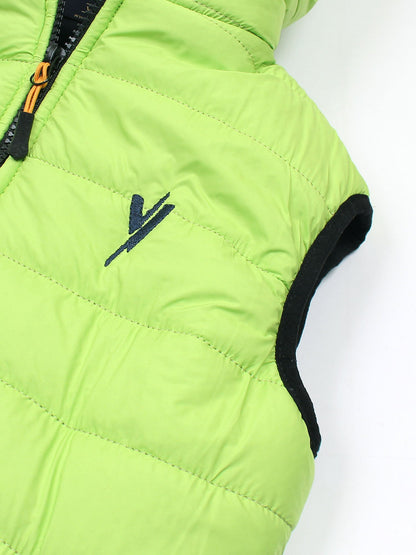 Velvour Sleeveless Hooded Puffer Jacket-VJ22-B