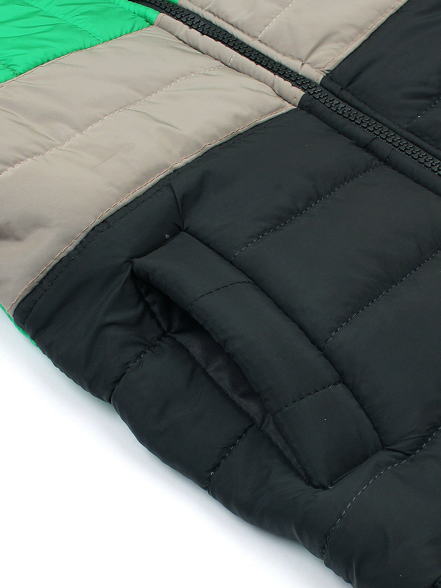 Velvour Full Sleeves Hooded Puffer Jacket-VJ25-B