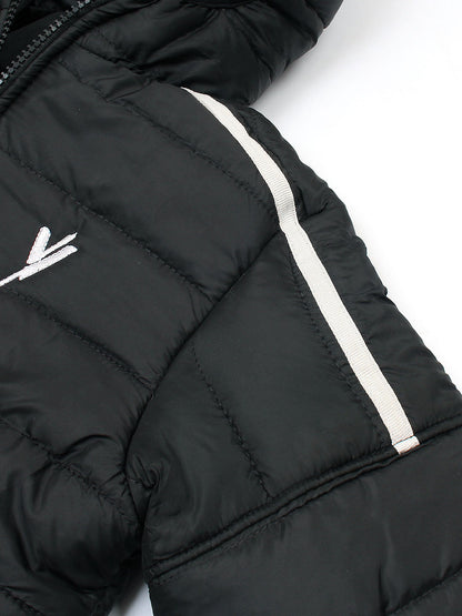 Velvour Full Sleeves Hooded Puffer Jacket-VJ27-A