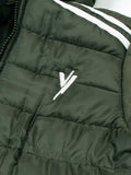 Velvour Full Sleeves Hooded Puffer Jacket-VJ40-A