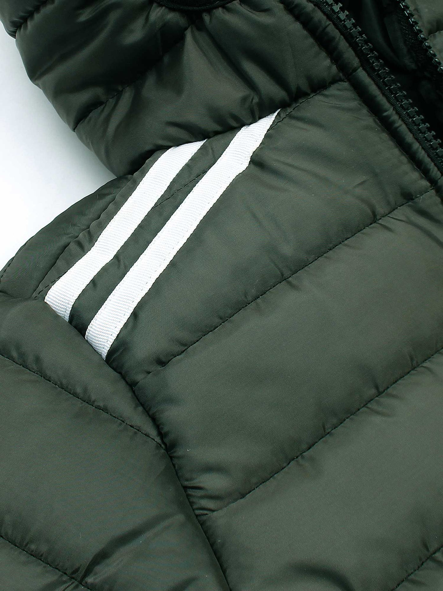 Velvour Full Sleeves Hooded Puffer Jacket-VJ40-A