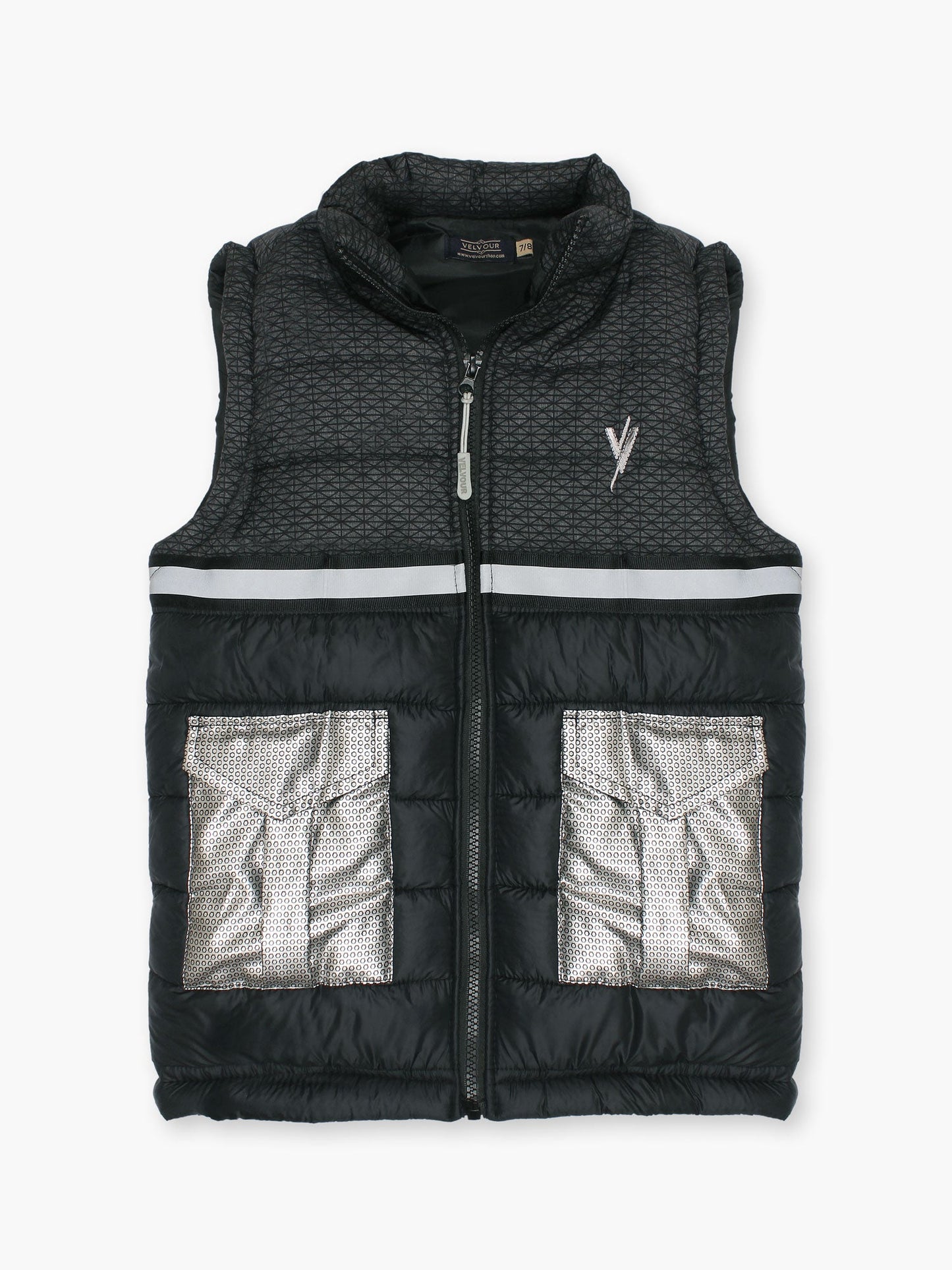 Velvour Sleeveless Puffer Jacket-VJ55-A