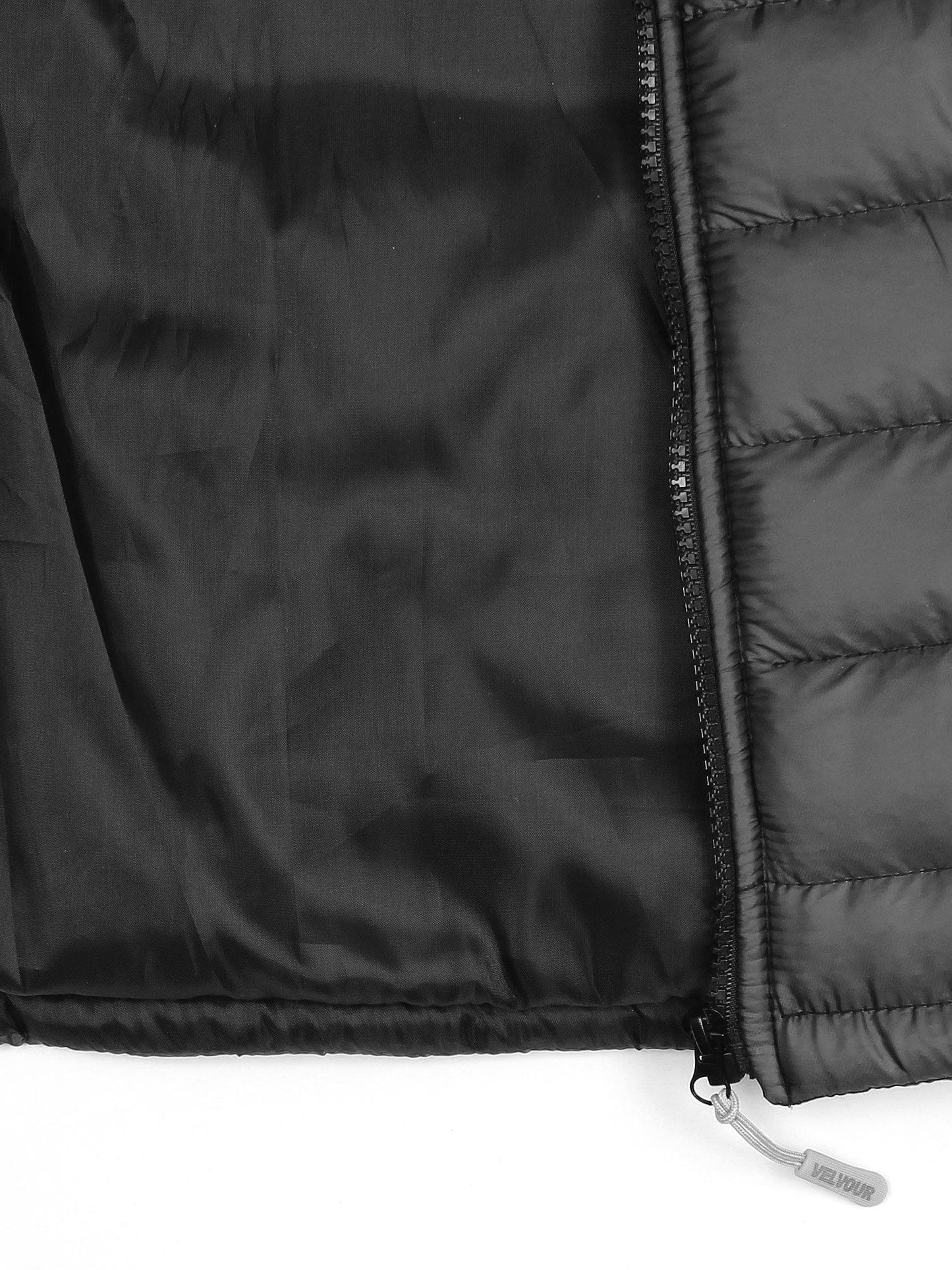 Velvour Sleeveless Hooded Puffer Jacket-VJ58-A