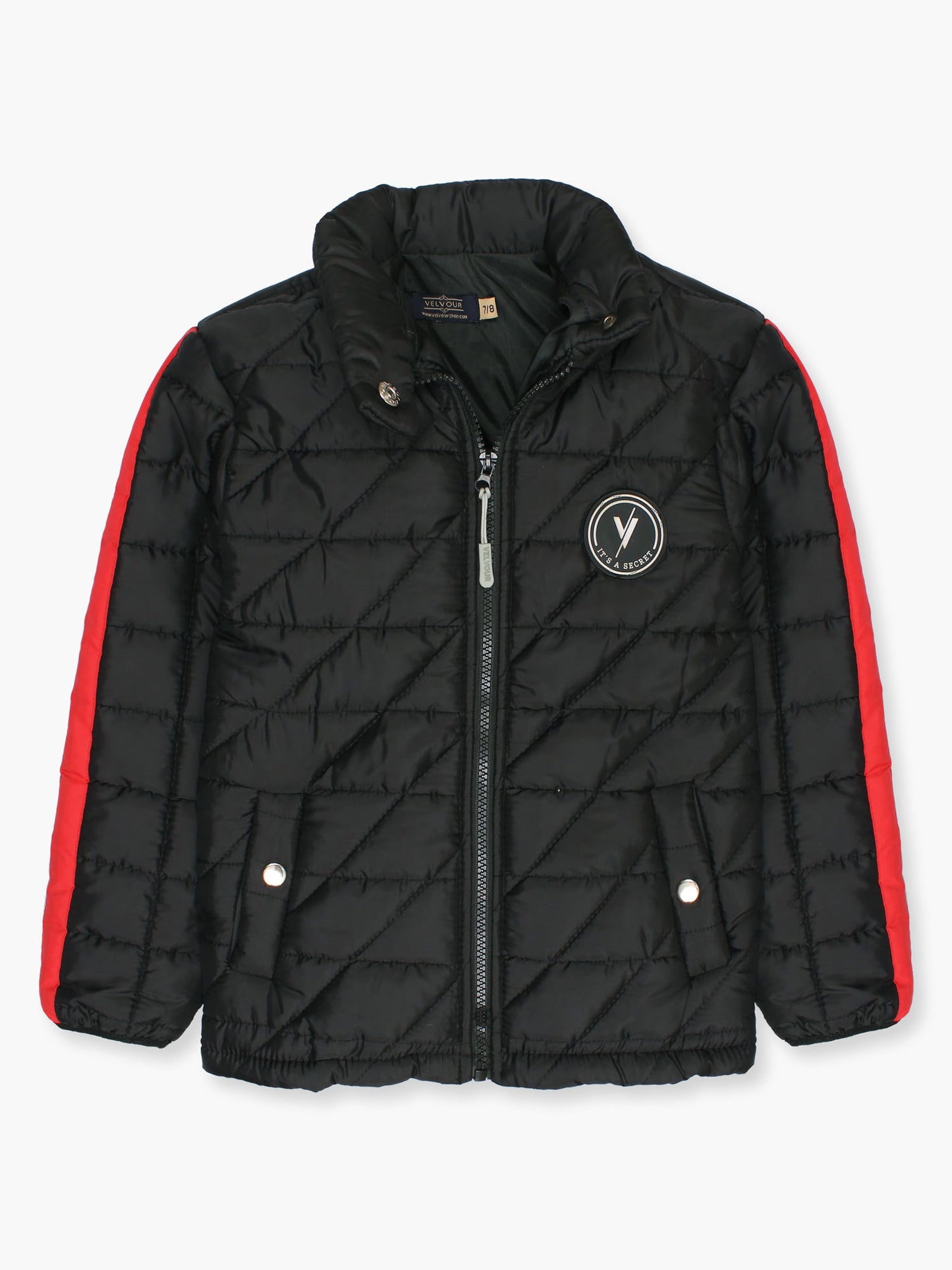 Velvour Full Sleeves Puffer Jacket-VJ60-C