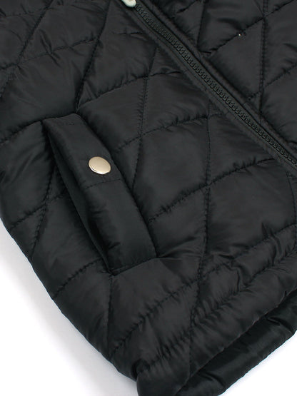 Velvour Full Sleeves Puffer Jacket-VJ60-C