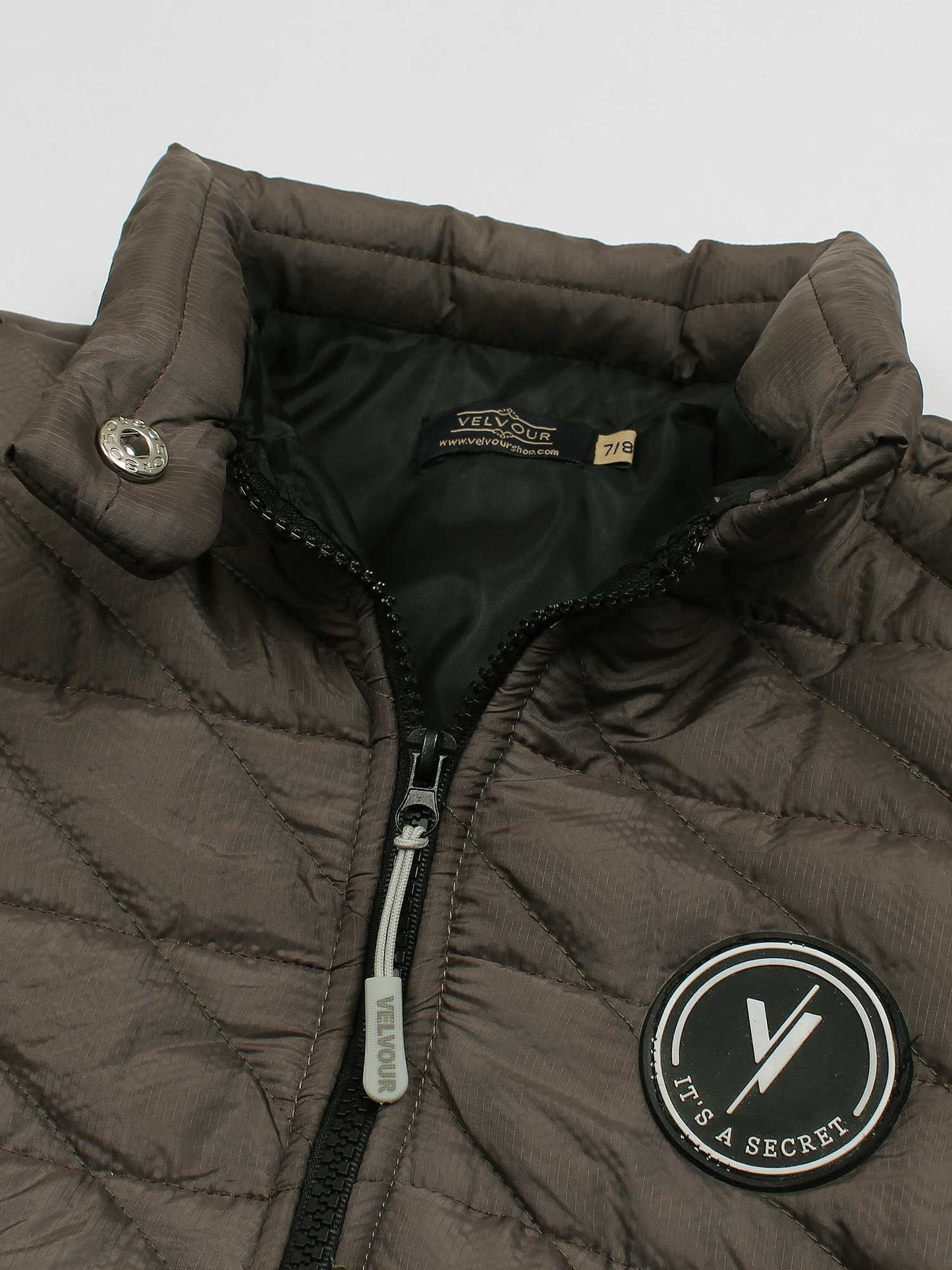 Velvour Full Sleeves Puffer Jacket-VJ60-B