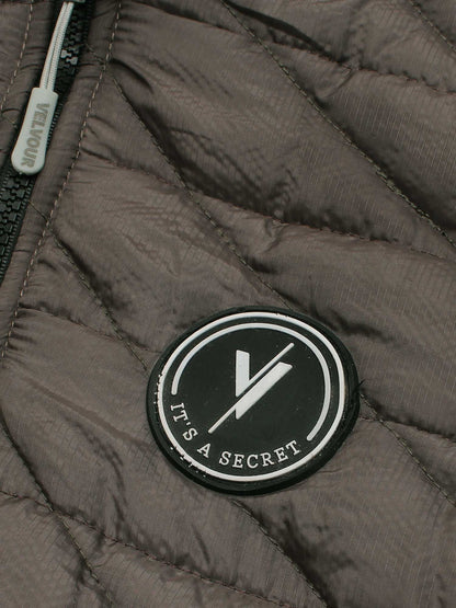 Velvour Full Sleeves Puffer Jacket-VJ60-B
