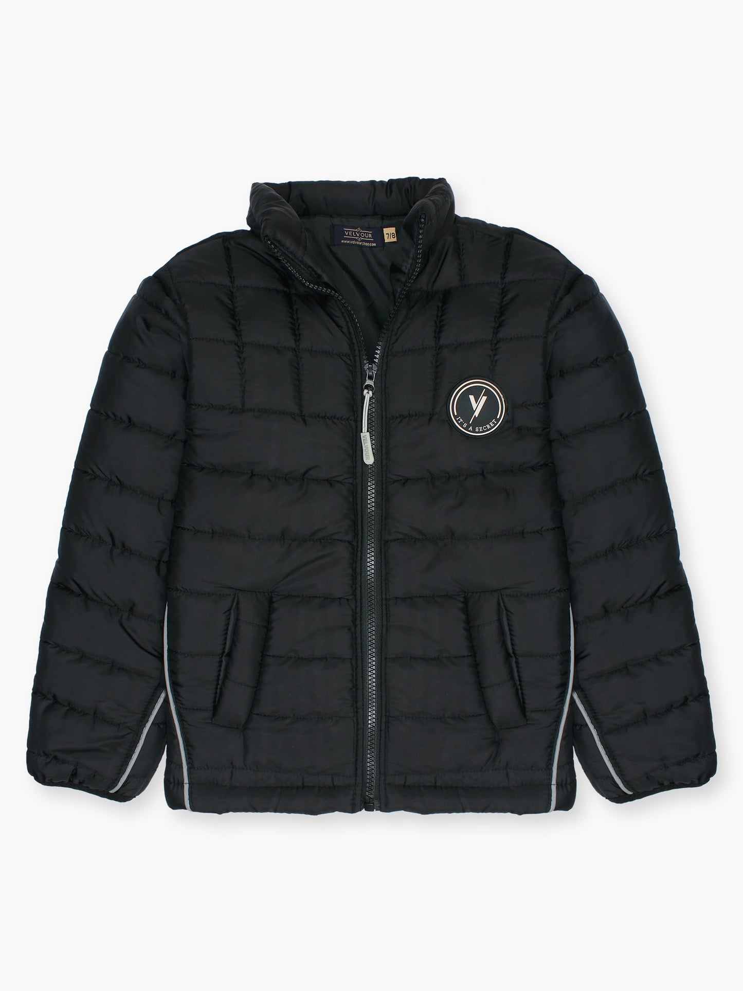Velvour Full Sleeves Puffer Jacket-VJ61-C