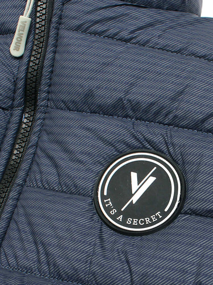 Velvour Polyester Full Sleeves Puffer Jacket-VJ68-A