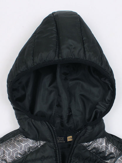 Velvour Polyester Sleeveless Hooded Puffer Jacket-VJ71-A