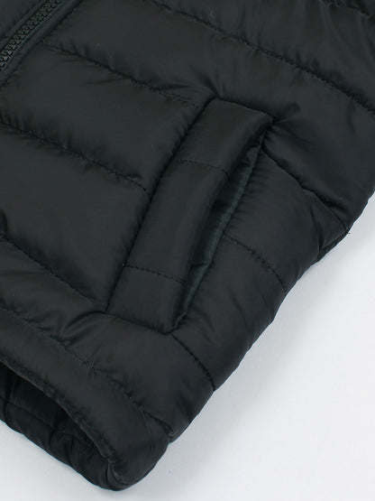Velvour Polyester Full Sleeves Puffer Jacket-VJ74-B