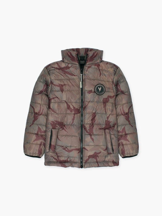 Velvour Polyester Full Sleeves Puffer Jacket-VJ75-A