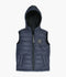 Velvour Polyester Sleeveless Hooded Puffer Jacket-VJ76-A
