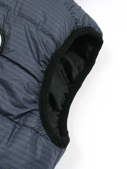 Velvour Polyester Sleeveless Hooded Puffer Jacket-VJ76-A