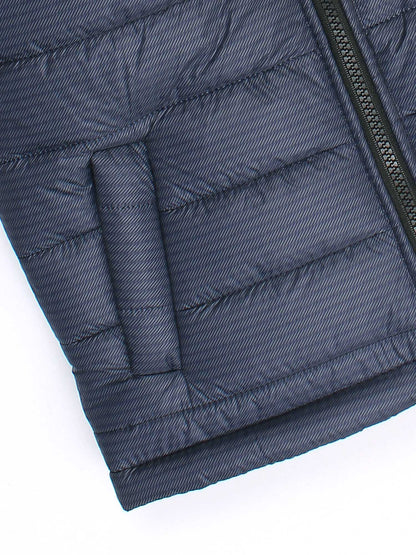 Velvour Polyester Sleeveless Hooded Puffer Jacket-VJ76-A