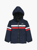 Velvour Full Sleeves Hooded Puffer Jacket-VJ78-A