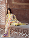 Binilyas Naqsh Naaz Lawn Embroidered Unstitched 3-Piece Suit-2085 - A