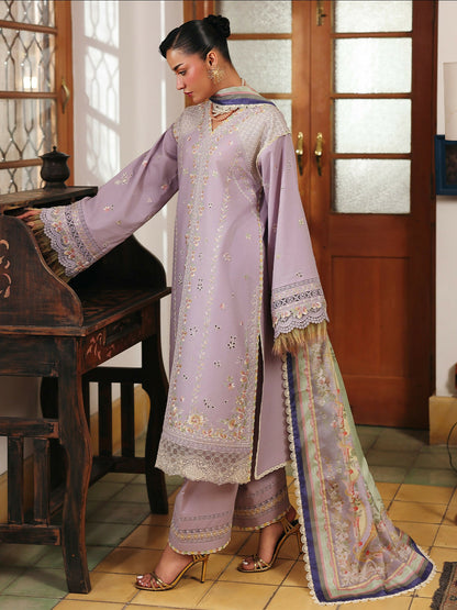 Binilyas Lumina Summer Lawn Embroidered Unstitched 3-Piece Suit-L75-A