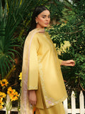 Mannat Clothing Summer-Sky Lawn Embroidered Stitched Suit-Lemon Gleam