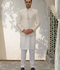 Gem Garments Afsanah Raw Silk Embroidered Prince Coat-Sheraz