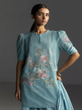 COCO by Zara Shahjahan Lawn'26 Embroidered Unstitched 3-Piece Suit-Evia-9B