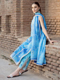 Binilyas Naqsh Naaz Lawn Embroidered Unstitched 3-Piece Suit-2084 - B