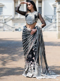Shiza Hassan Lillian Wedding Formals Net Embellished Stitched Saree-Kaira