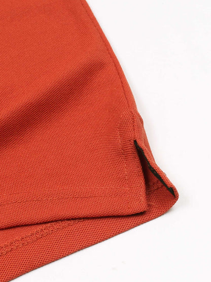 Velvour Boys Pique Tipping Collar Polo Shirt-VP11-R