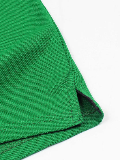 Velvour Boys Pique Tipping Collar Polo Shirt-VP11-L