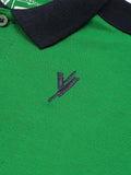 Velvour Boys Pique Tipping Collar Polo Shirt-VP11-L
