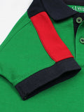 Velvour Boys Pique Tipping Collar Polo Shirt-VP11-L