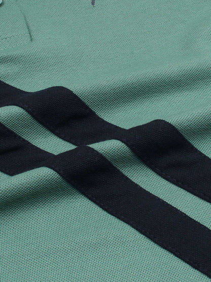 Velvour Boys Pique Tipping Collar Polo Shirt-VP11-M