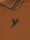 Velvour Boys Pique Tipping Collar Polo Shirt-VP12-F