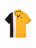 Velvour Boys Pique Tipping Collar Polo Shirt-VP12-H
