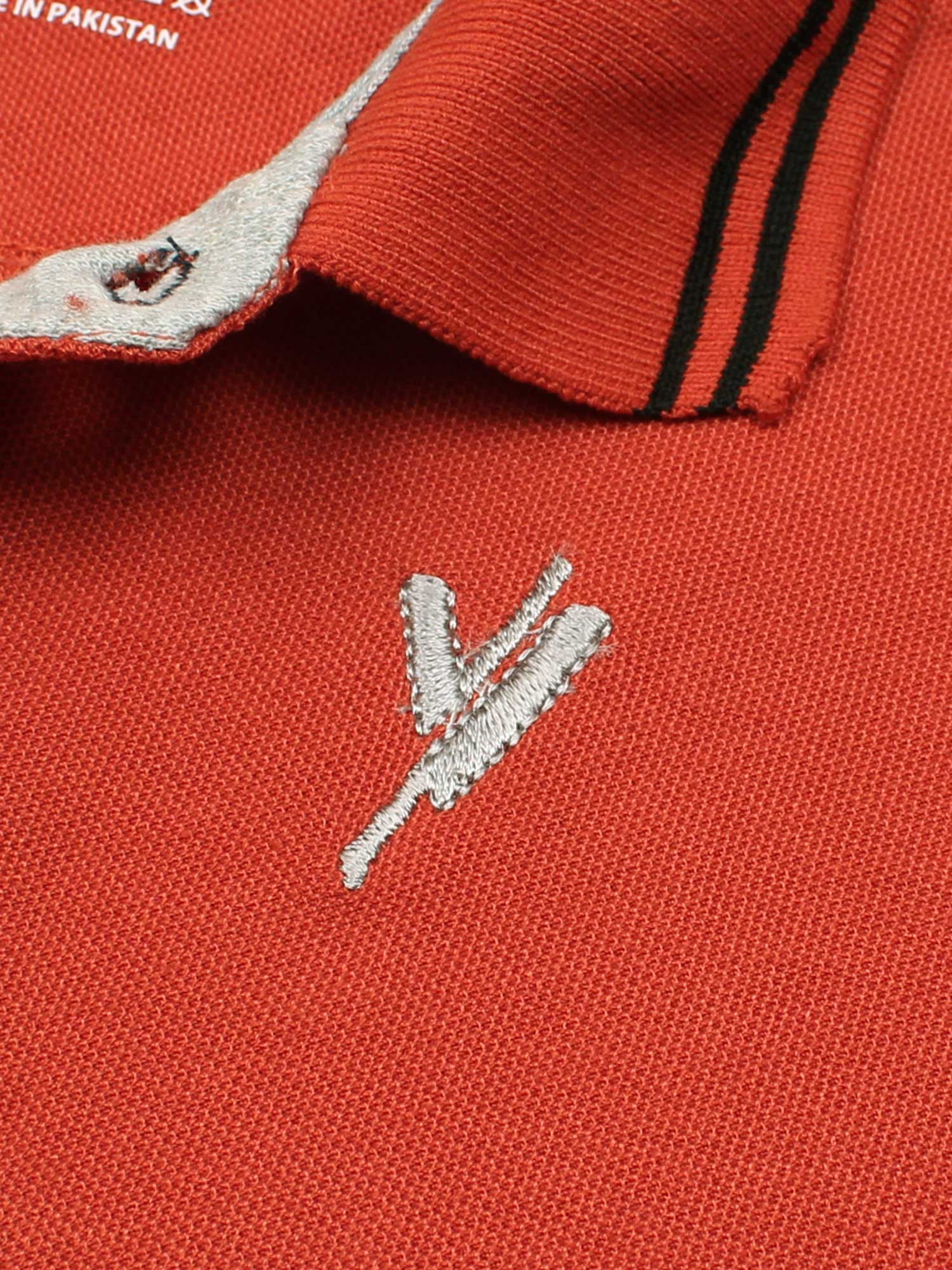 Velvour Boys Pique Tipping Collar Polo Shirt-VP12-I