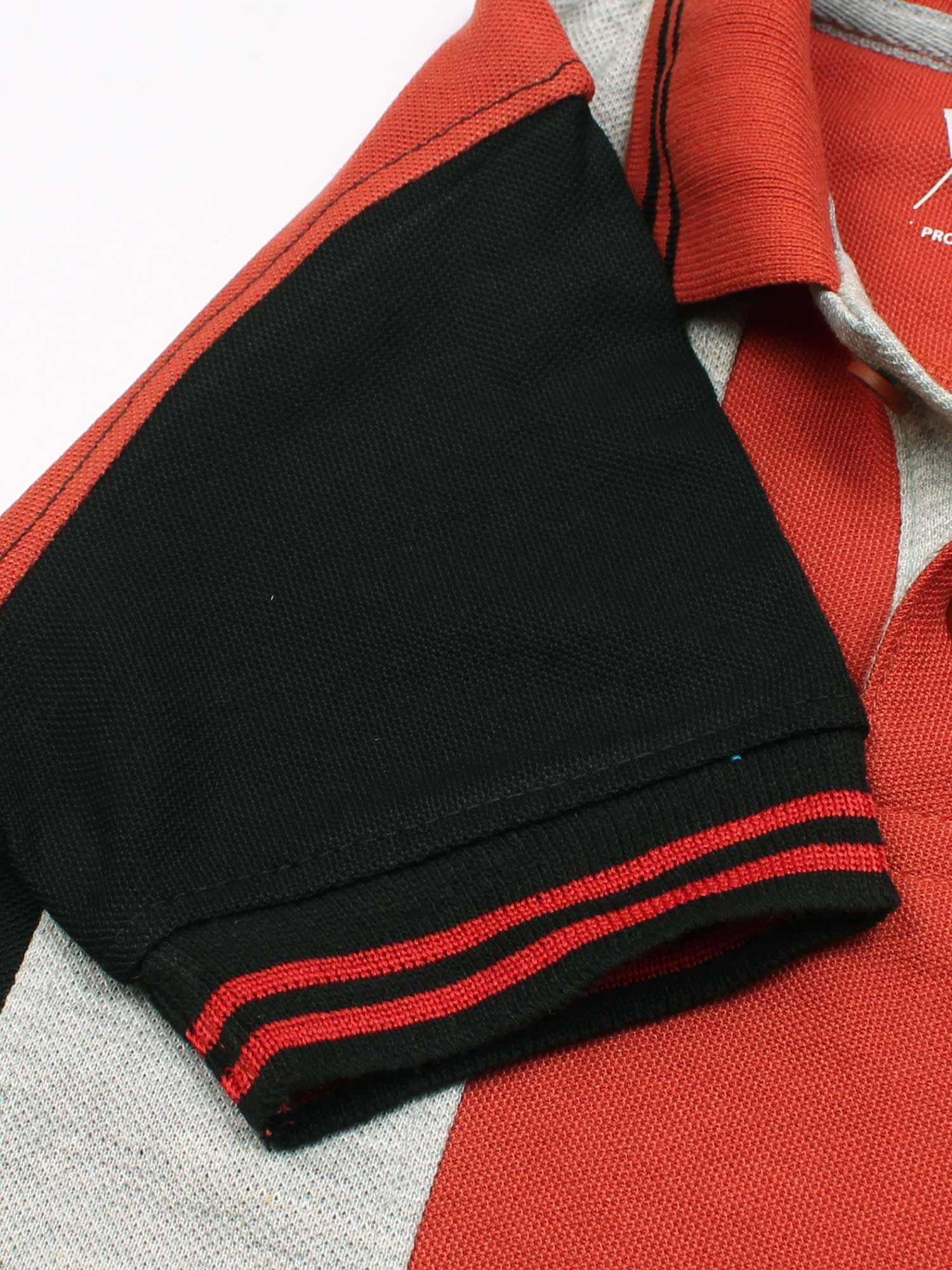 Velvour Boys Pique Tipping Collar Polo Shirt-VP12-I