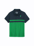 Velvour Boys Pique Tipping Collar Polo Shirt-VP14-C