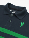 Velvour Boys Pique Tipping Collar Polo Shirt-VP14-C