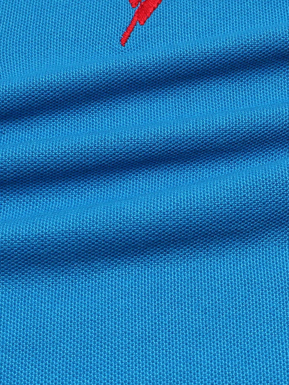 Velvour Boys Pique Tipping Collar Polo Shirt-VP15-C