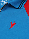 Velvour Boys Pique Tipping Collar Polo Shirt-VP15-C