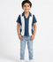 Velvour Boys Pique Casual Shirt-VP24-A