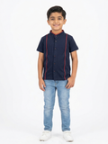 Velvour Boys Pique Casual Shirt-VP25-A