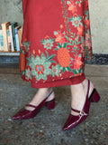 Sehrish Kanwal K-Ord Crepe Printed Co-Ord Set-Rossa