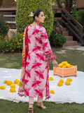 Naqsh Festive Edit Print Kari Lawn Embroidered Unstitched 3-Piece Suit-N-00116
