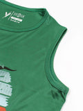 Velvour Poly Athletic Sleeveless Tracksuit-VST61-B