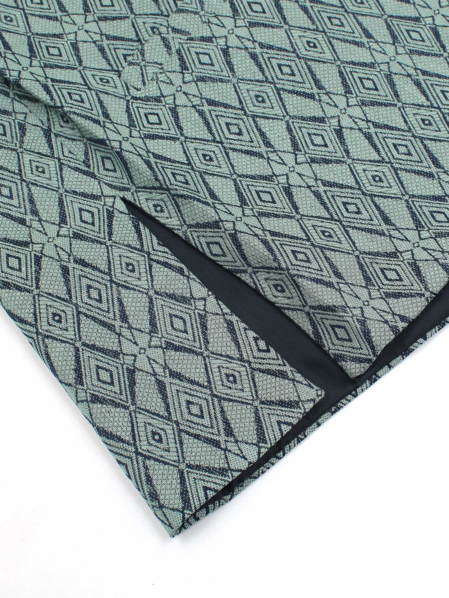 Velvour Boys Jacquard Printed Waistcoat-VW05-E