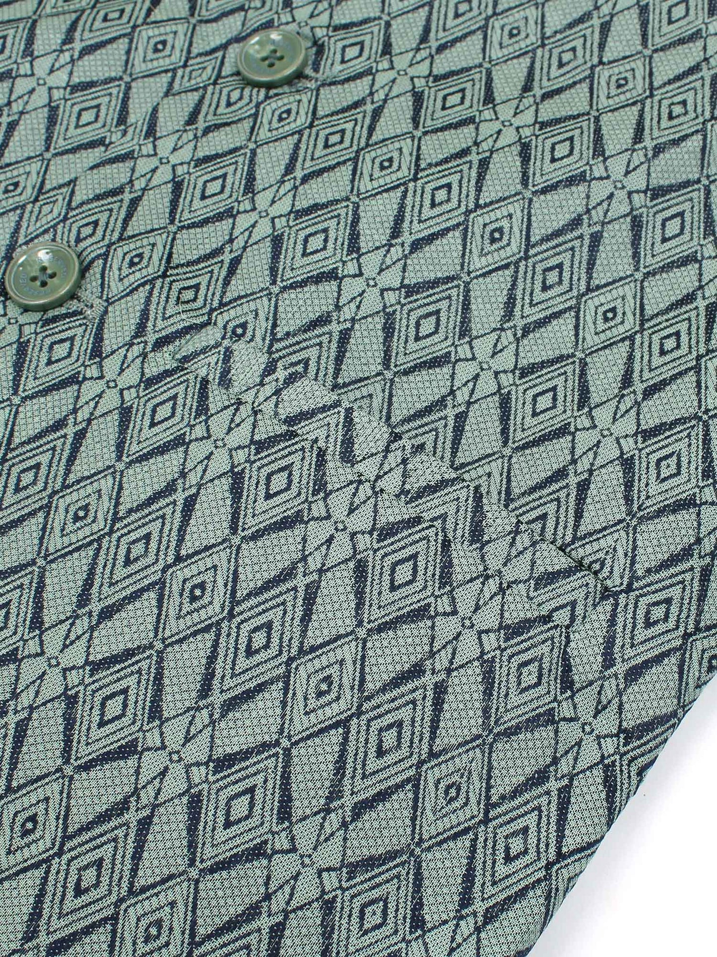 Velvour Boys Jacquard Printed Waistcoat-VW05-E