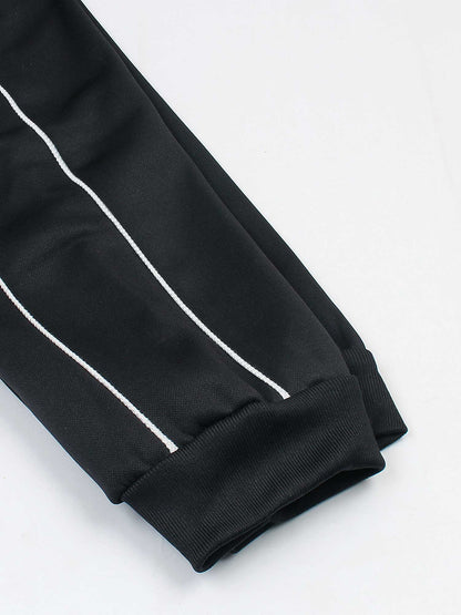 Velvour Fleece Mock Neck Tracksuit-VWT21-D