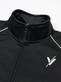 Velvour Fleece Mock Neck Tracksuit-VWT21-D