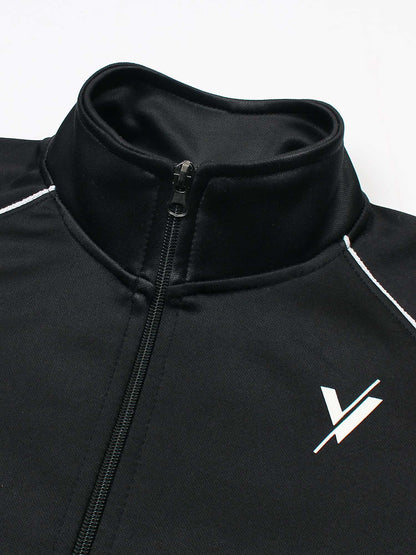 Velvour Fleece Mock Neck Tracksuit-VWT21-D